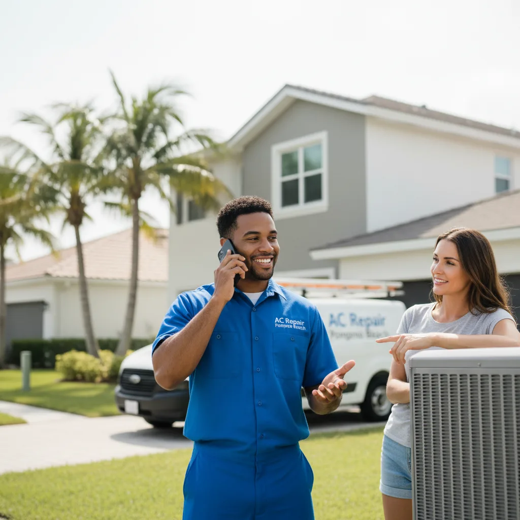 AC Repair Pompano Beach customer support in Sainte Genevieve